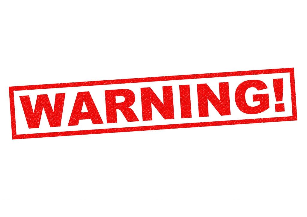 Warning To Rule Breakers