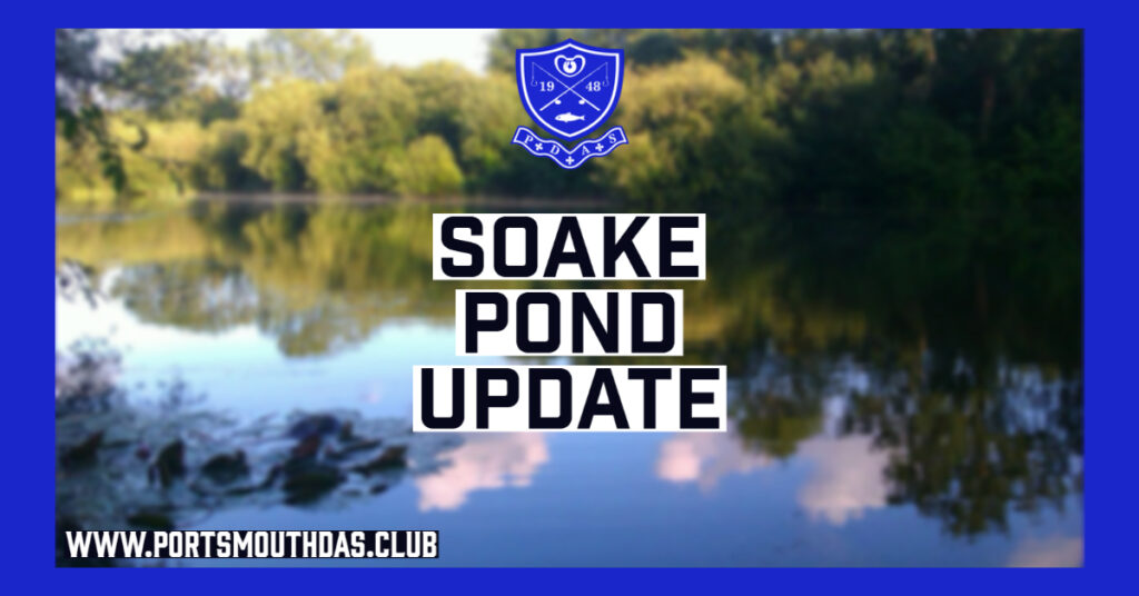 Soake Pond Update – 6th June 2023